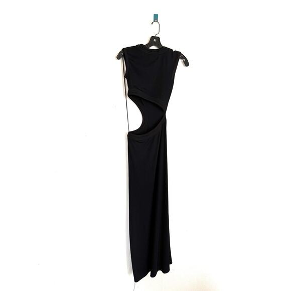Christopher Esber SKEWED NECK MULTI BIND DRESS IN BLACK AU6/US2 - Picture 8 of 9